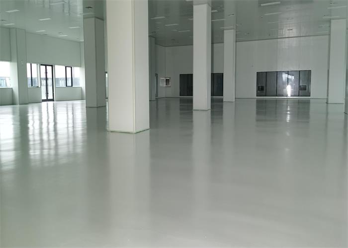 工廠(chǎng)舊地面翻新施工完成！